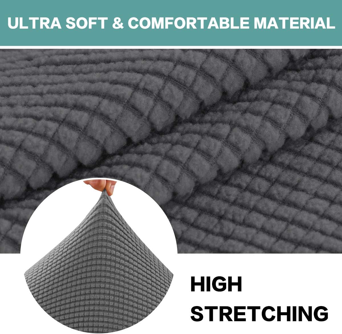 Stretch Ottoman Cover Ottoman Slipcover