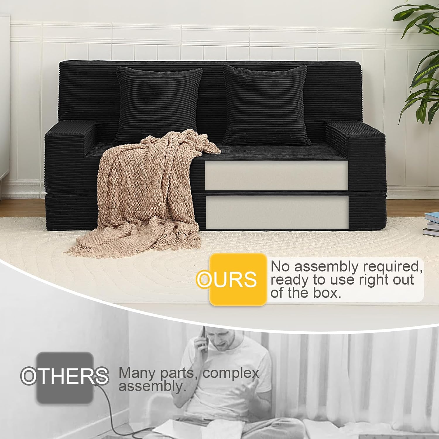 Convertible Sofa Bed
