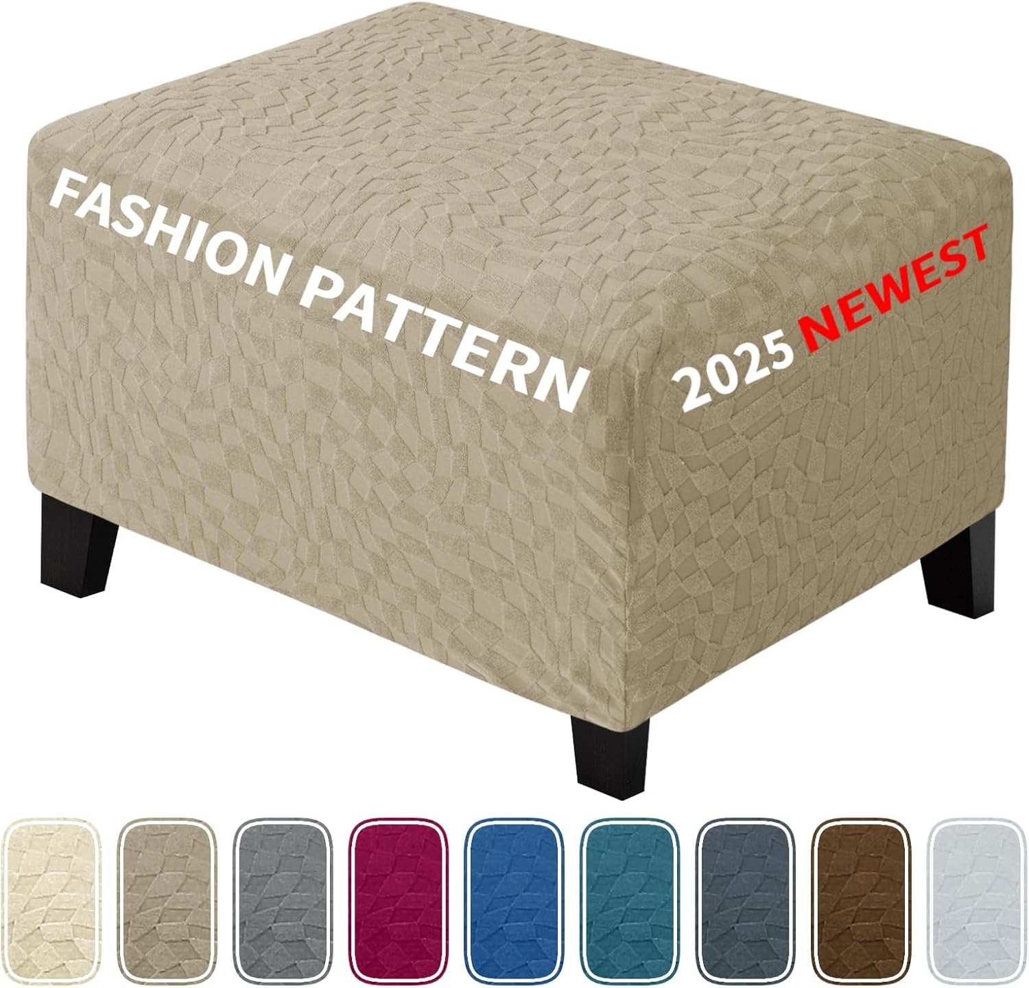 Rectangle Footrest Slipcovers