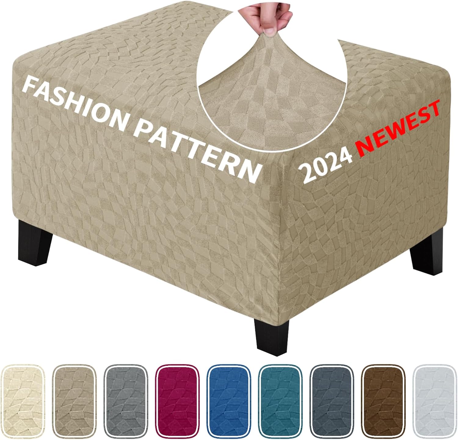 Rectangle Footrest Slipcovers