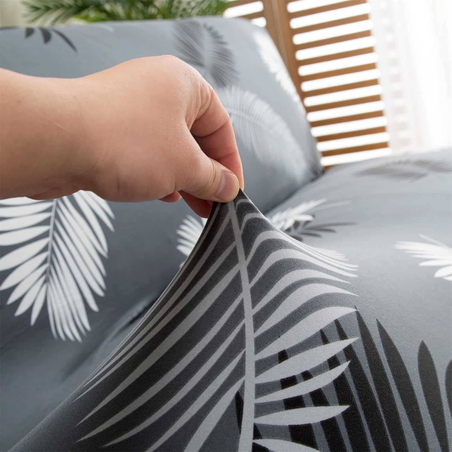 Armless Sofa Cover Futon Slipcover