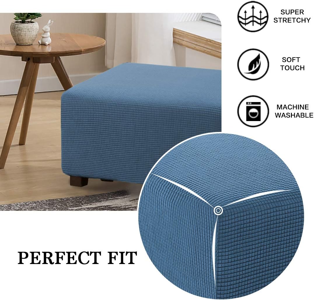 Square Ottoman Slipcovers