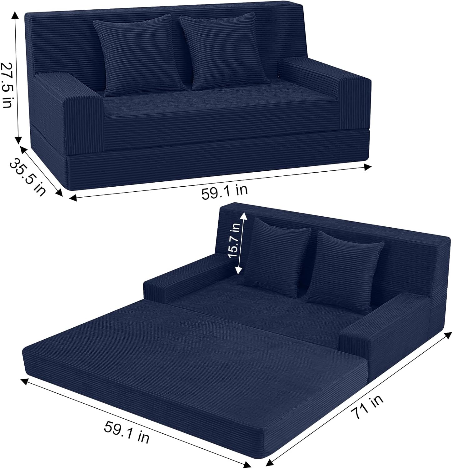 Convertible Sofa Bed
