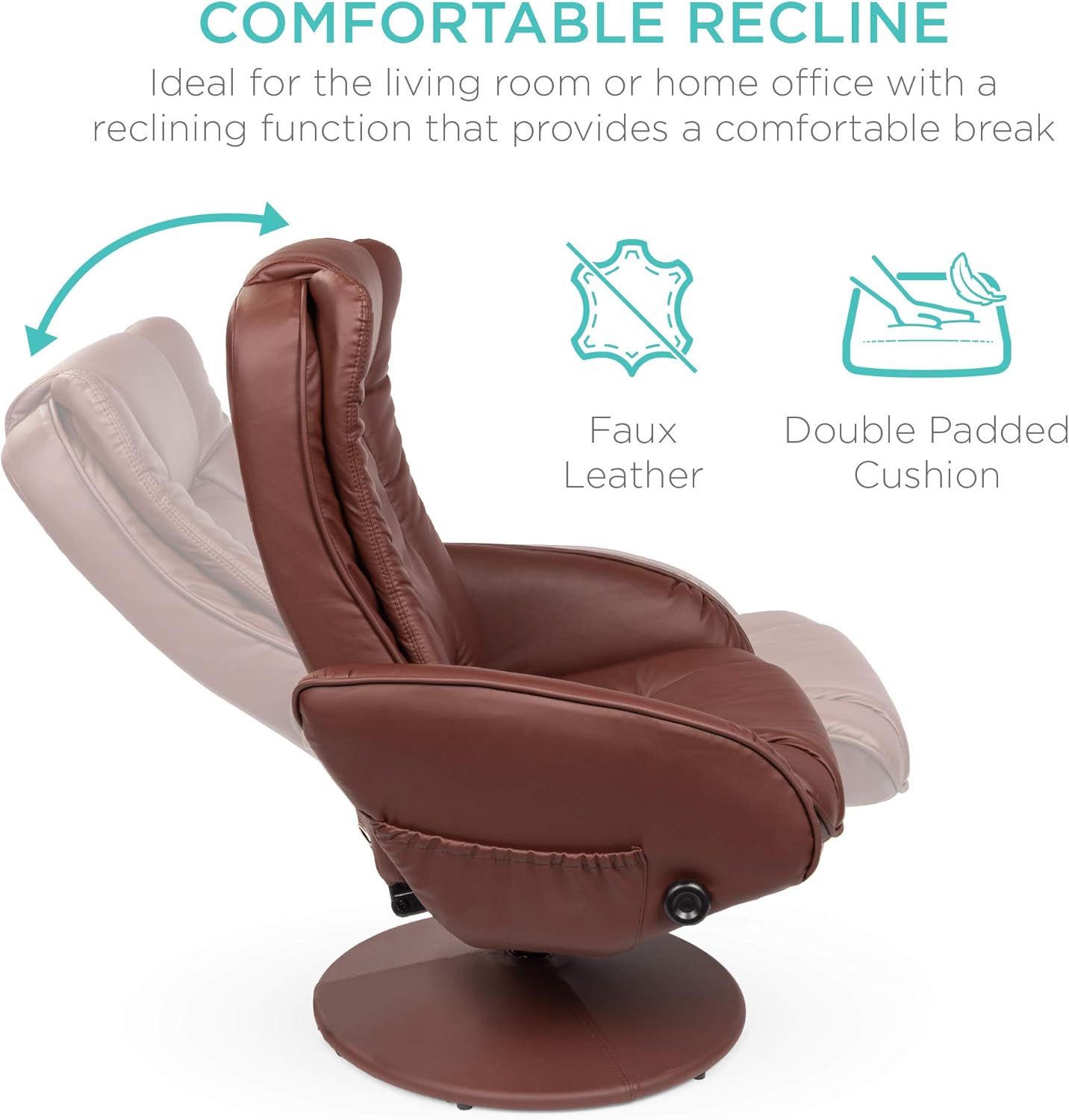 Faux Leather Electric Massage Recliner