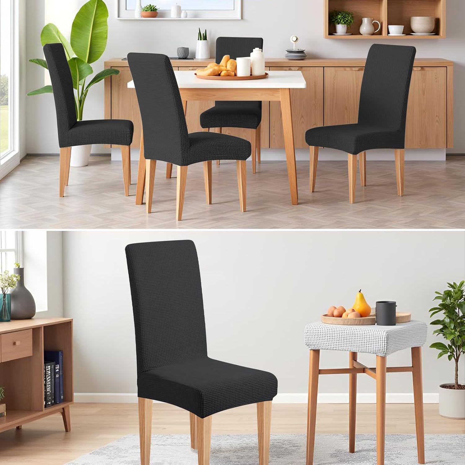 High Stretch Chair Covers for Dining Chairs