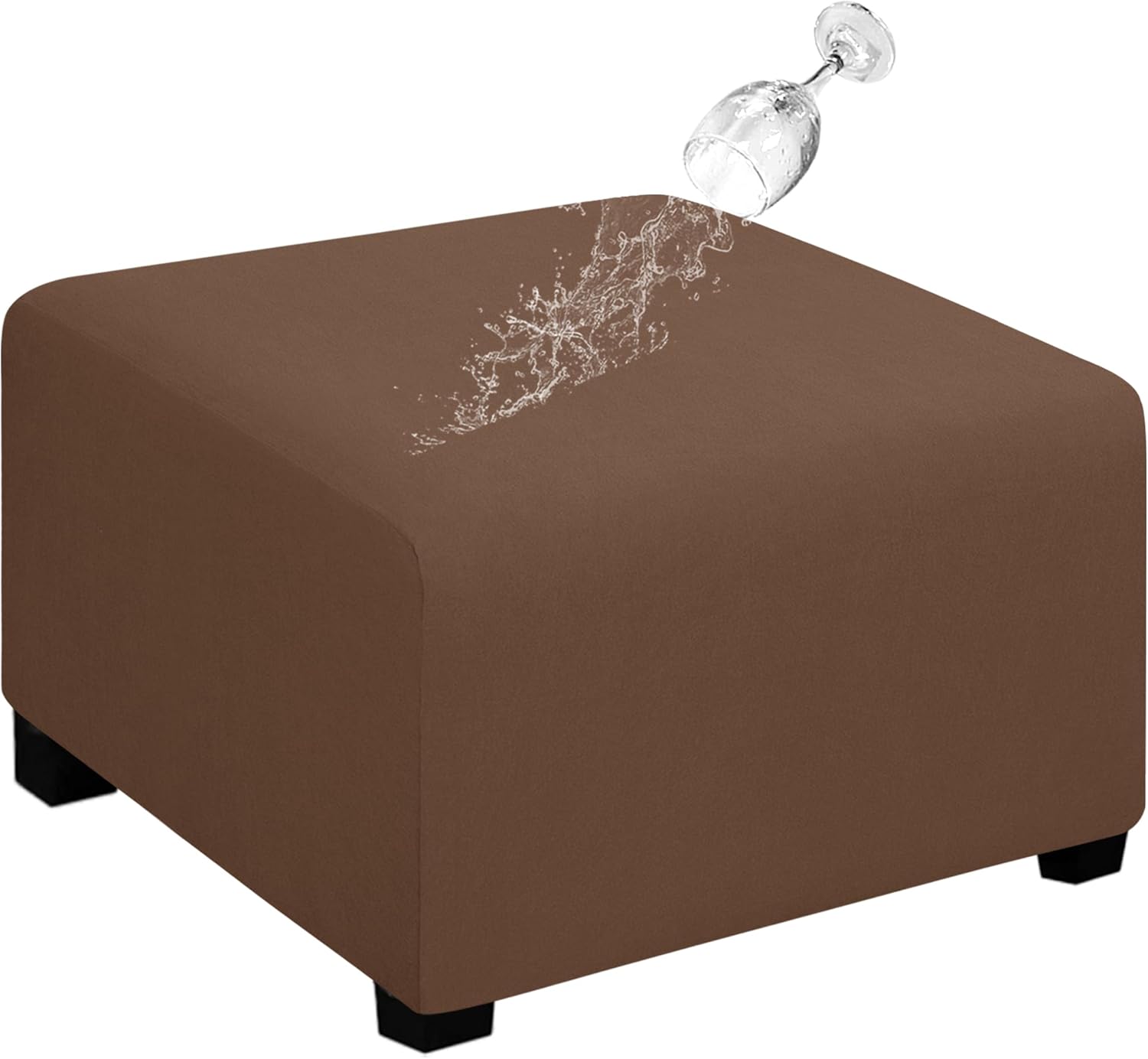 Dual Waterproof Stretch Ottoman Cover
