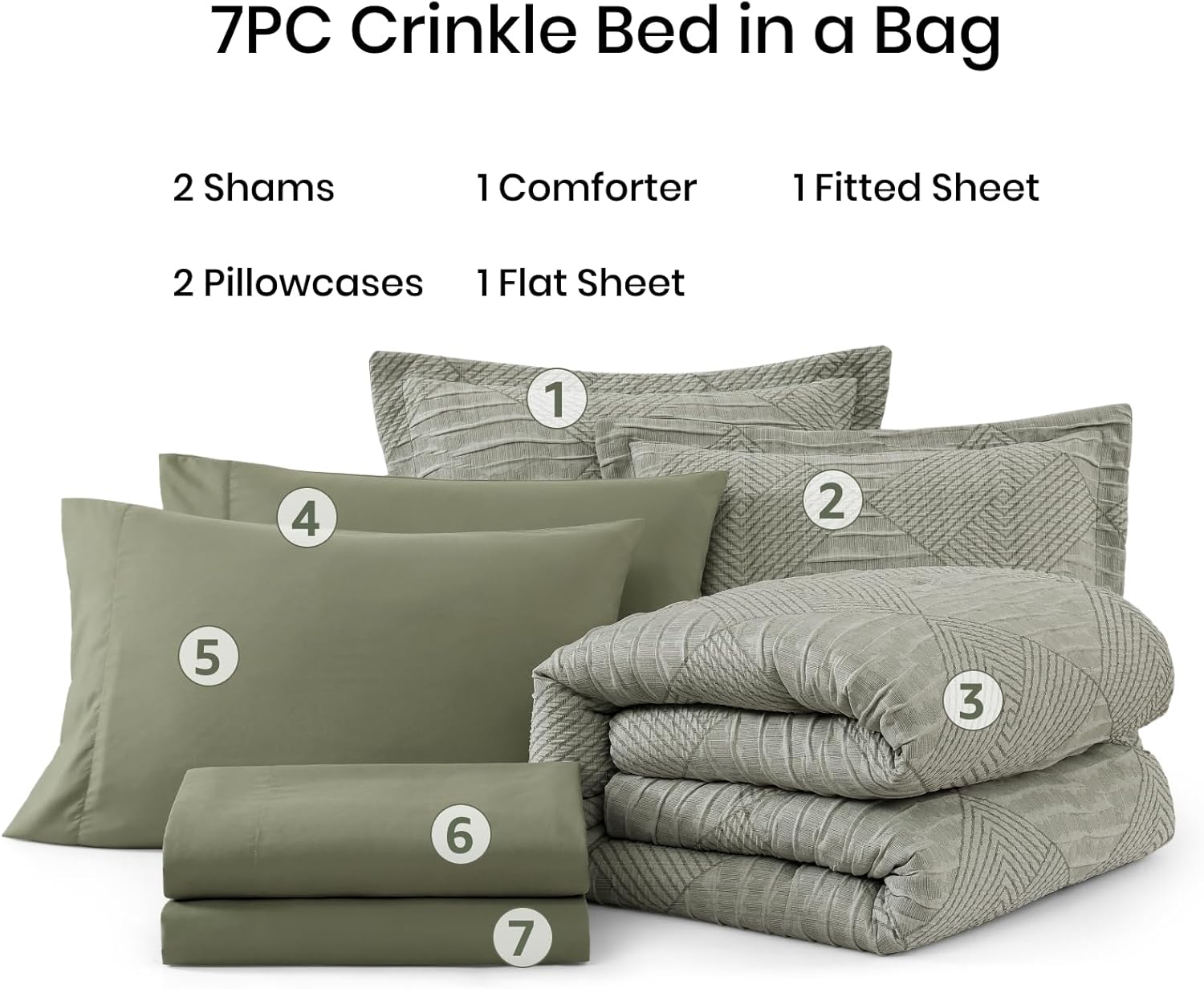 Charcoal Grey Queen Comforter Set