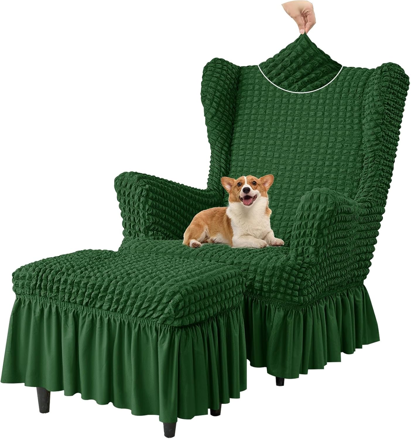 Wingback Chair Slipcover