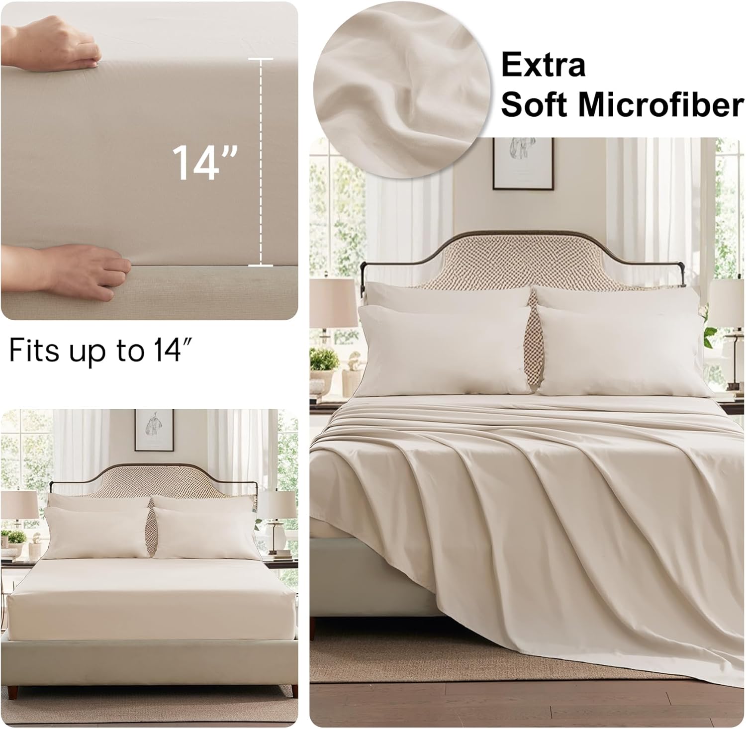 Queen Comforter Set 7 Pieces