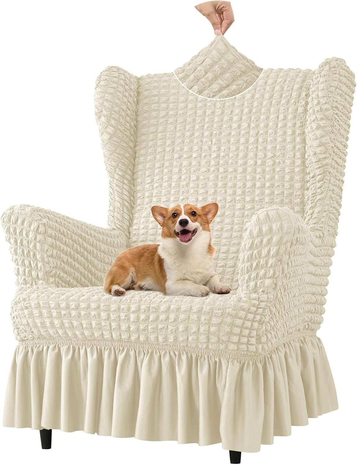 Wingback Chair Slipcover