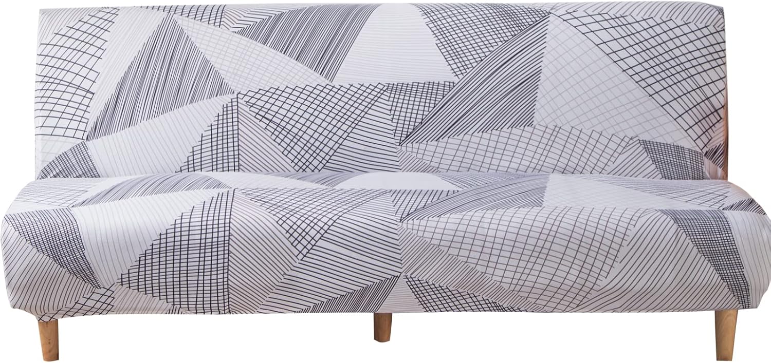 Armless Sofa Cover Futon Slipcover