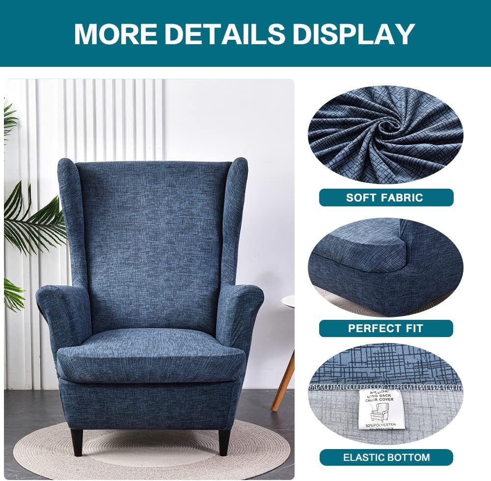 Wingback Chair Cover Slipcovers