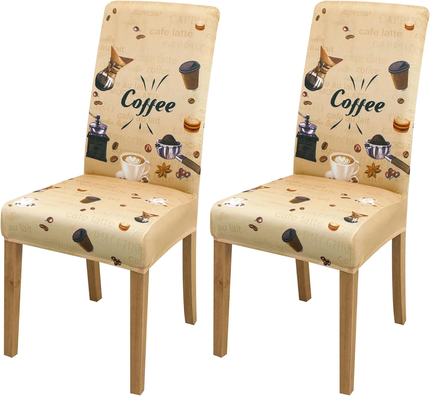 Dining Chair Cover,Dining Room Chair Covers Set of 6,Stretch Kitchen Chair Cover,Washable Dining Chair Cover,Parsons Chair Slipcovers Protective,for Home,Restaurant,Banquet(Gray)