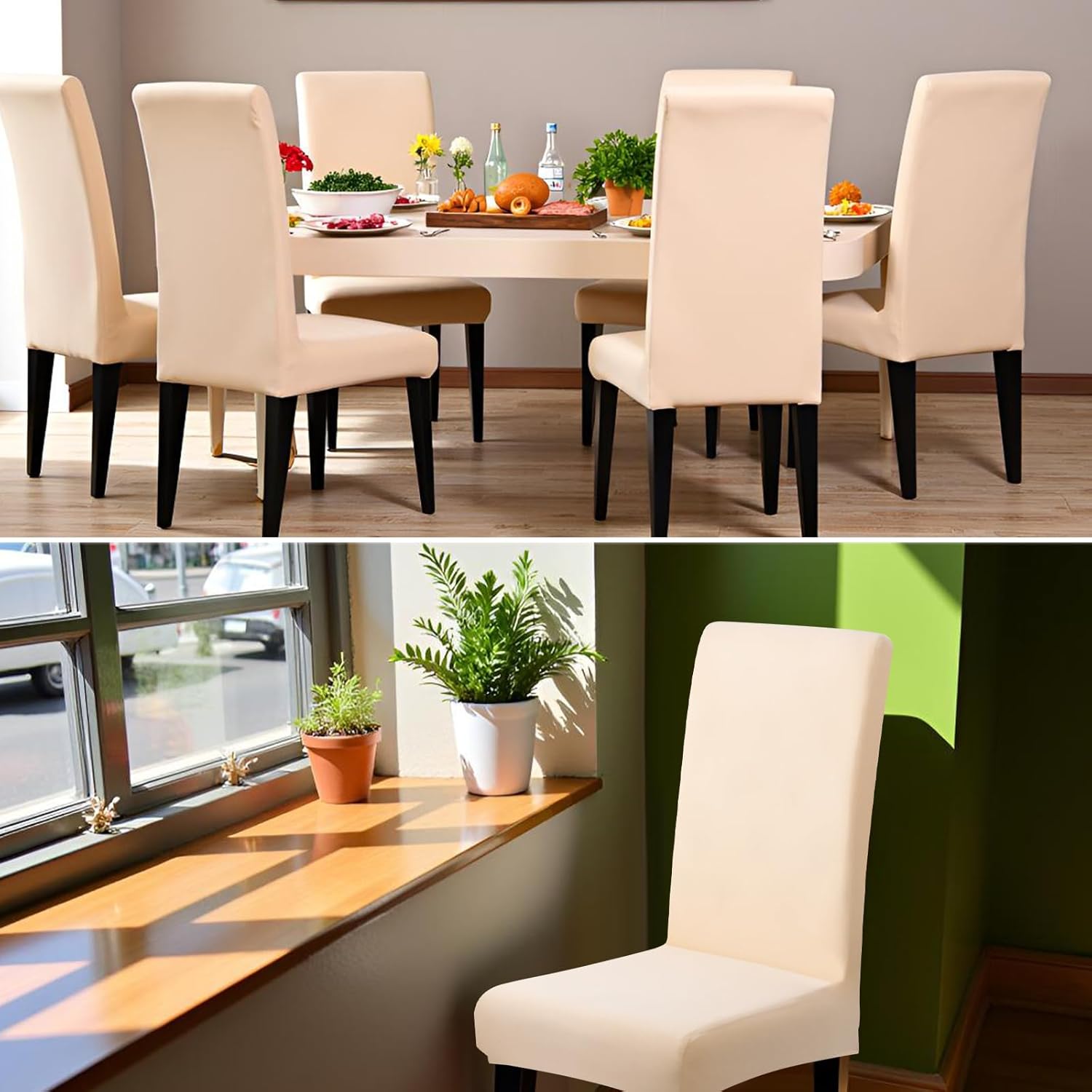 High Stretch Chair Covers for Dining Chairs