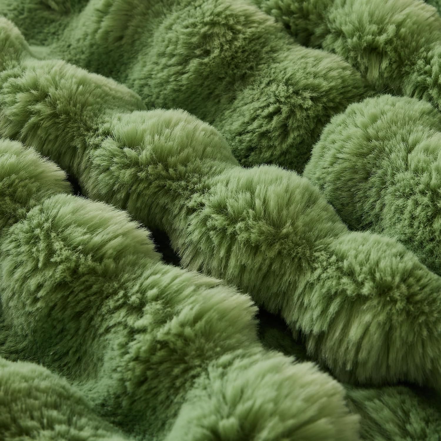 Fur Throw Blanket for Couch