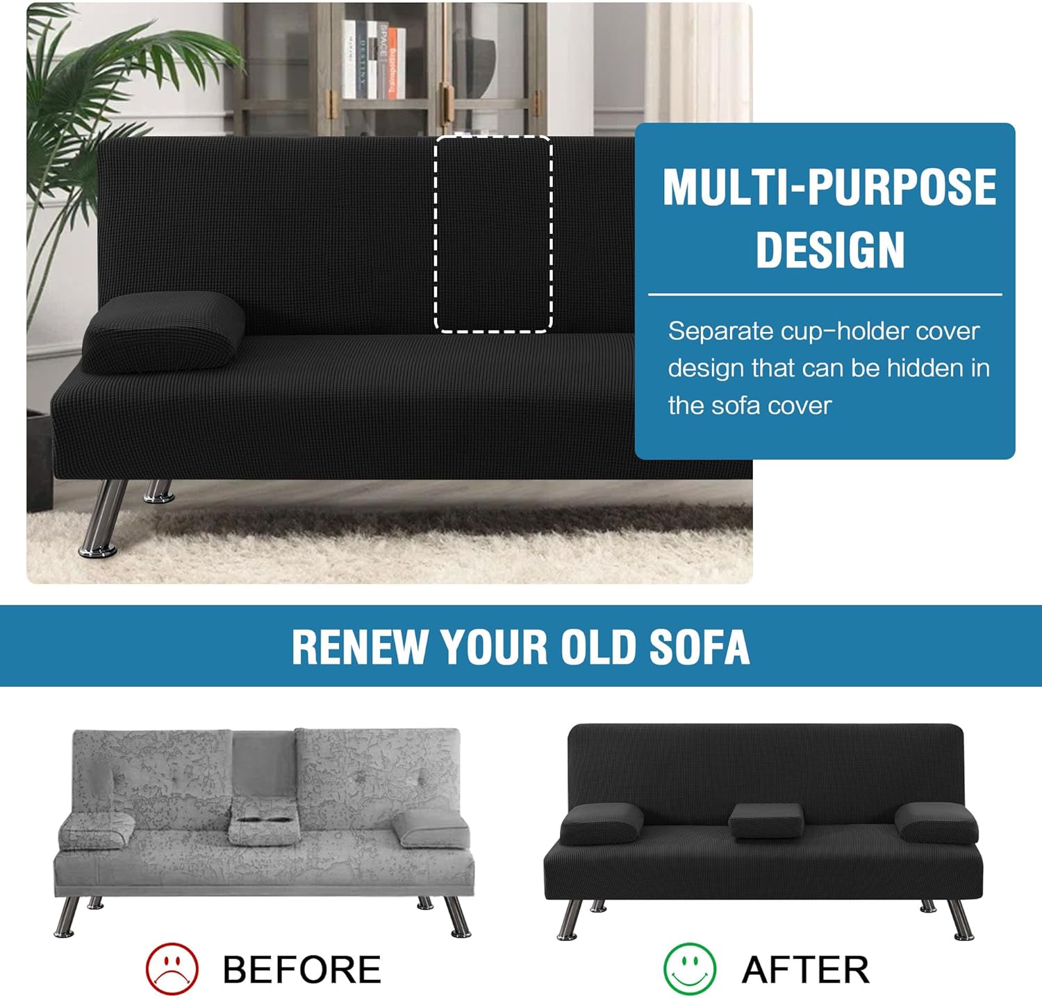 Futon Covers Sofa Bed Slipcover