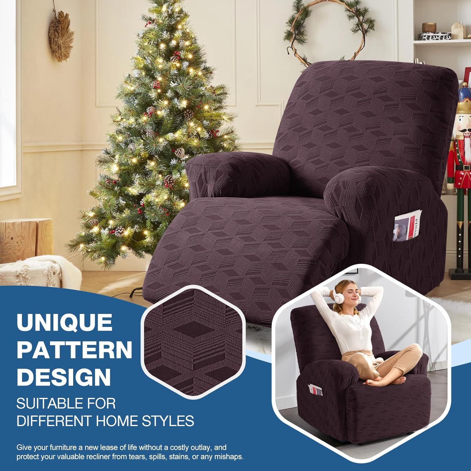 Recliner Sofa Covers Stretch Reclining Couch Cover