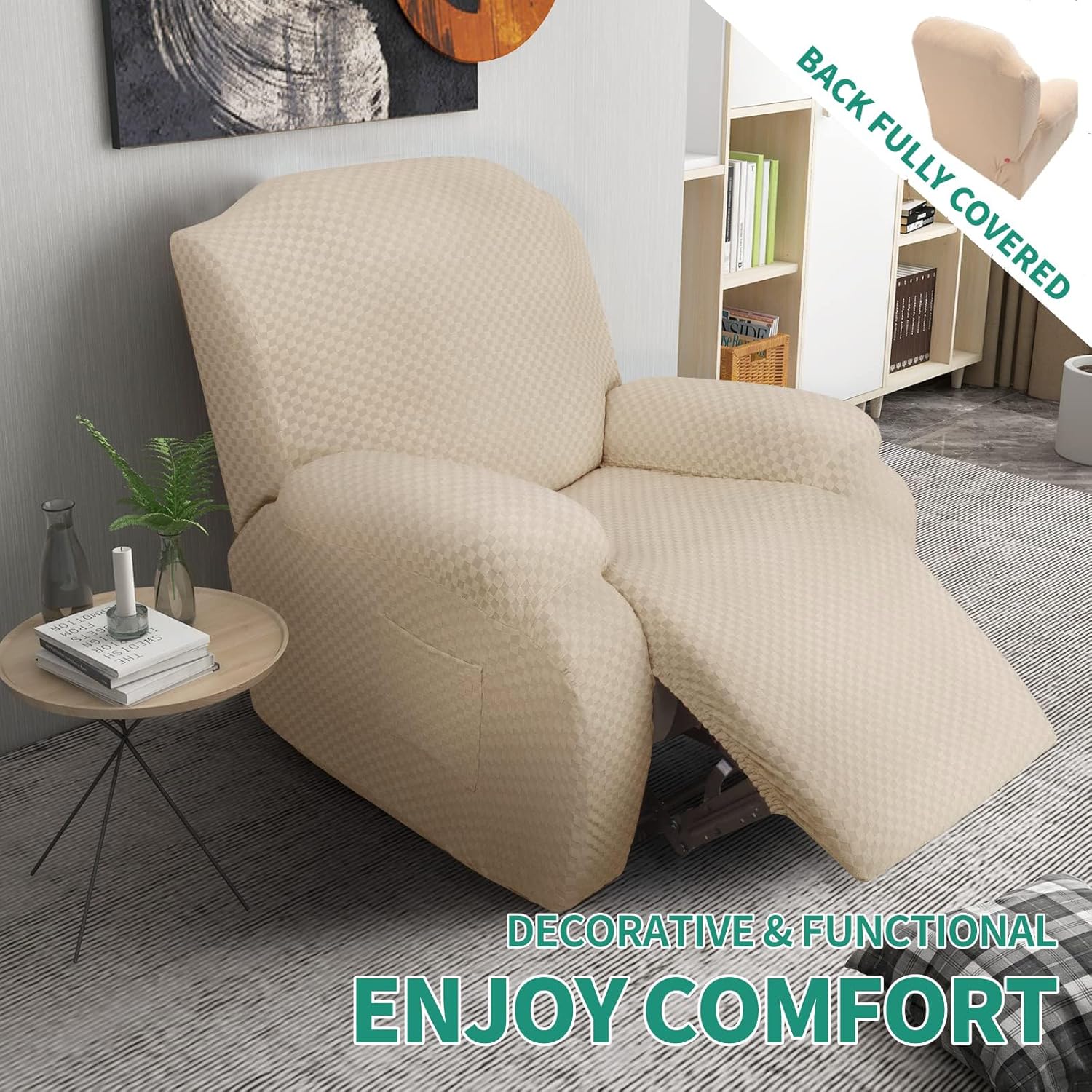 Stretch Loveseat Recliner Slipcover