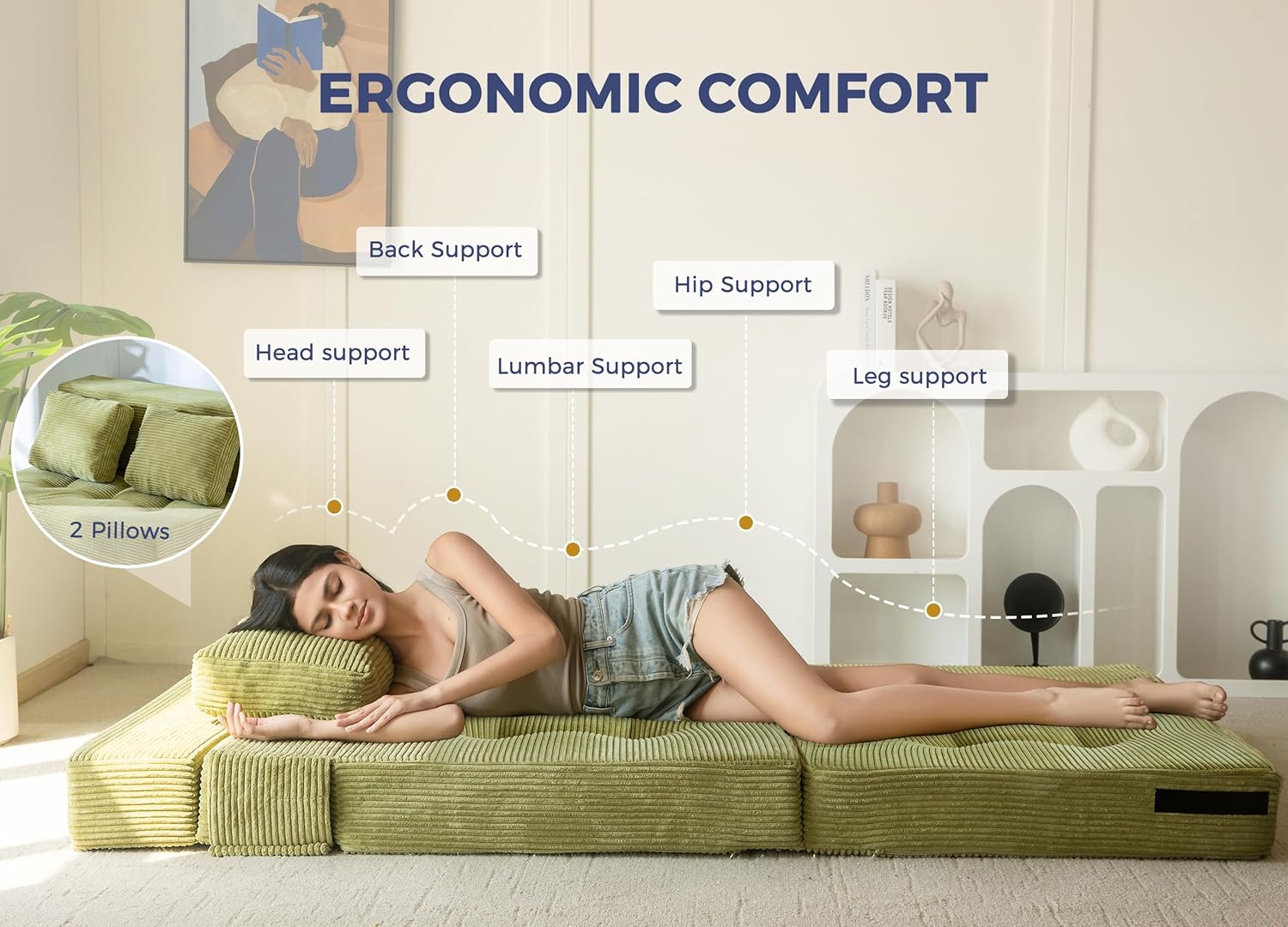 Convertible Sofa Bed