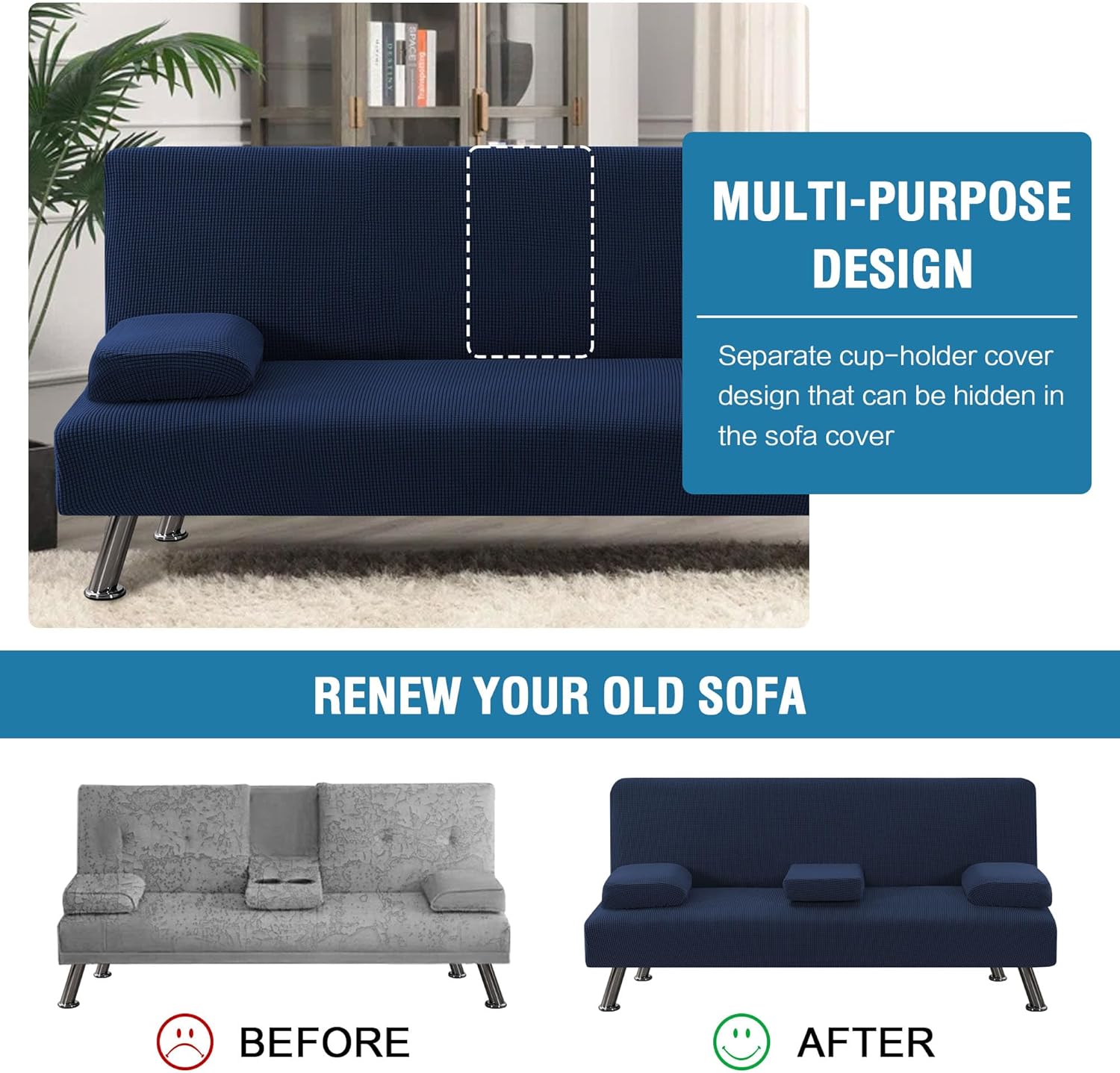 Futon Covers Sofa Bed Slipcover