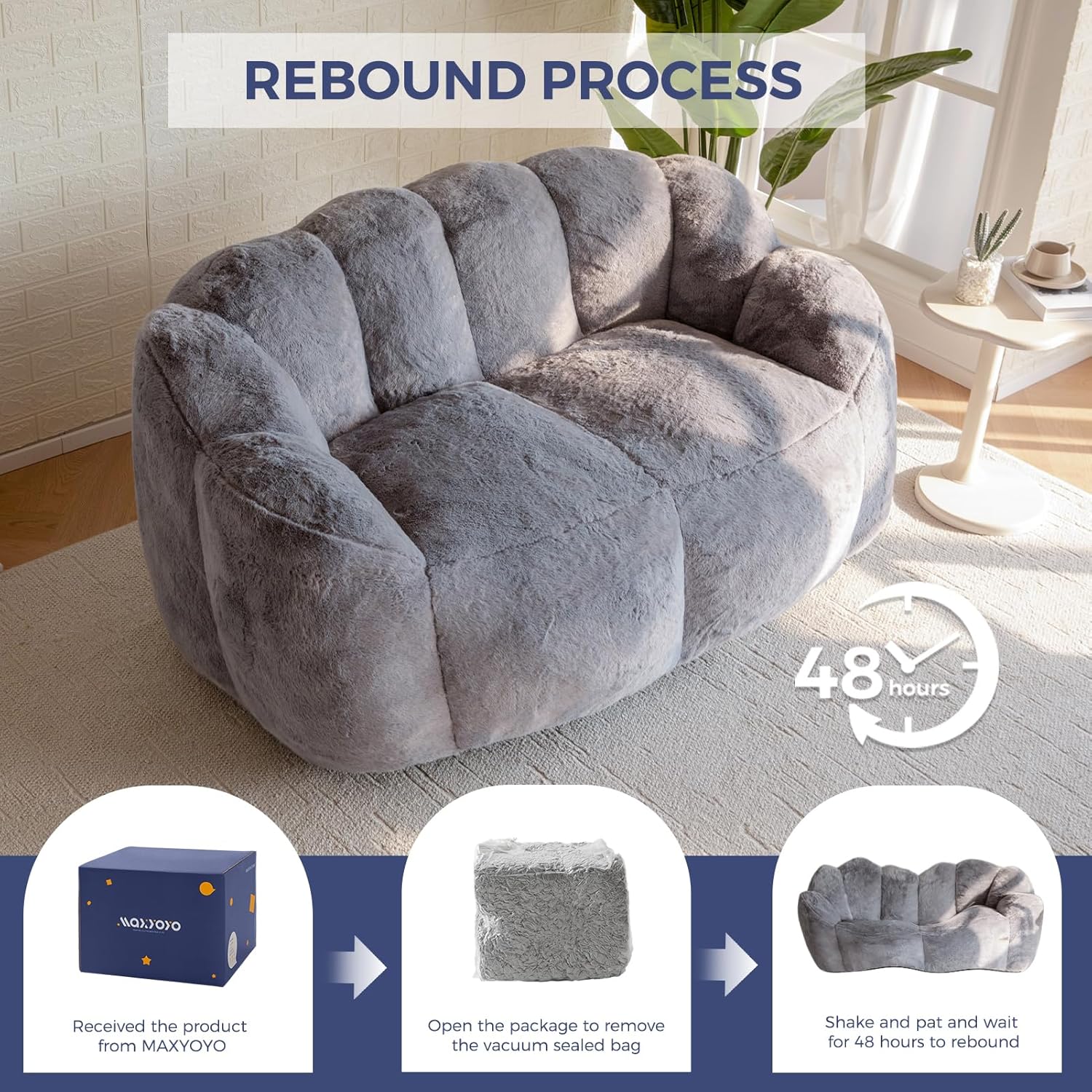 Bean Bag Chair for Adults,