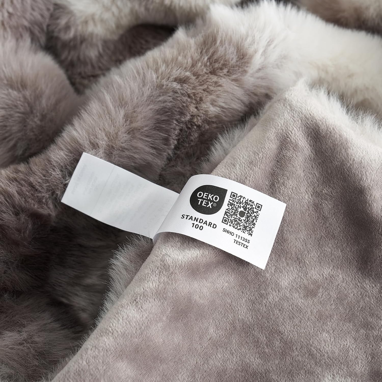 Fur Throw Blanket for Couch