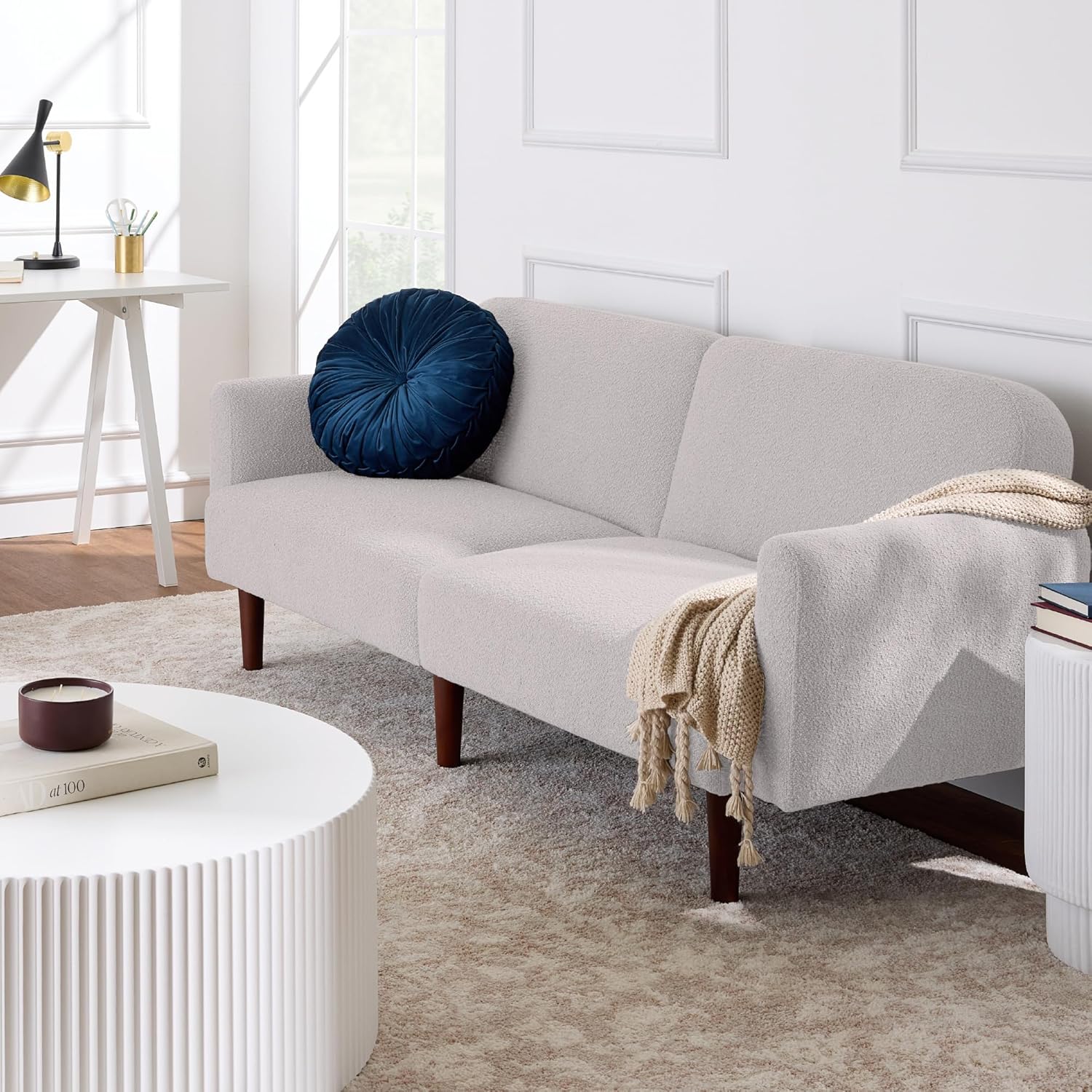 Velvet Loveseat Sofa