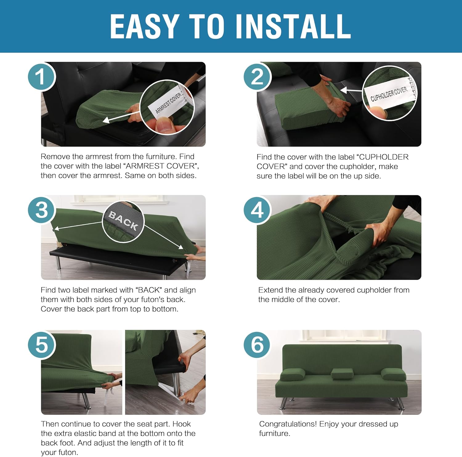 Futon Covers Sofa Bed Slipcover