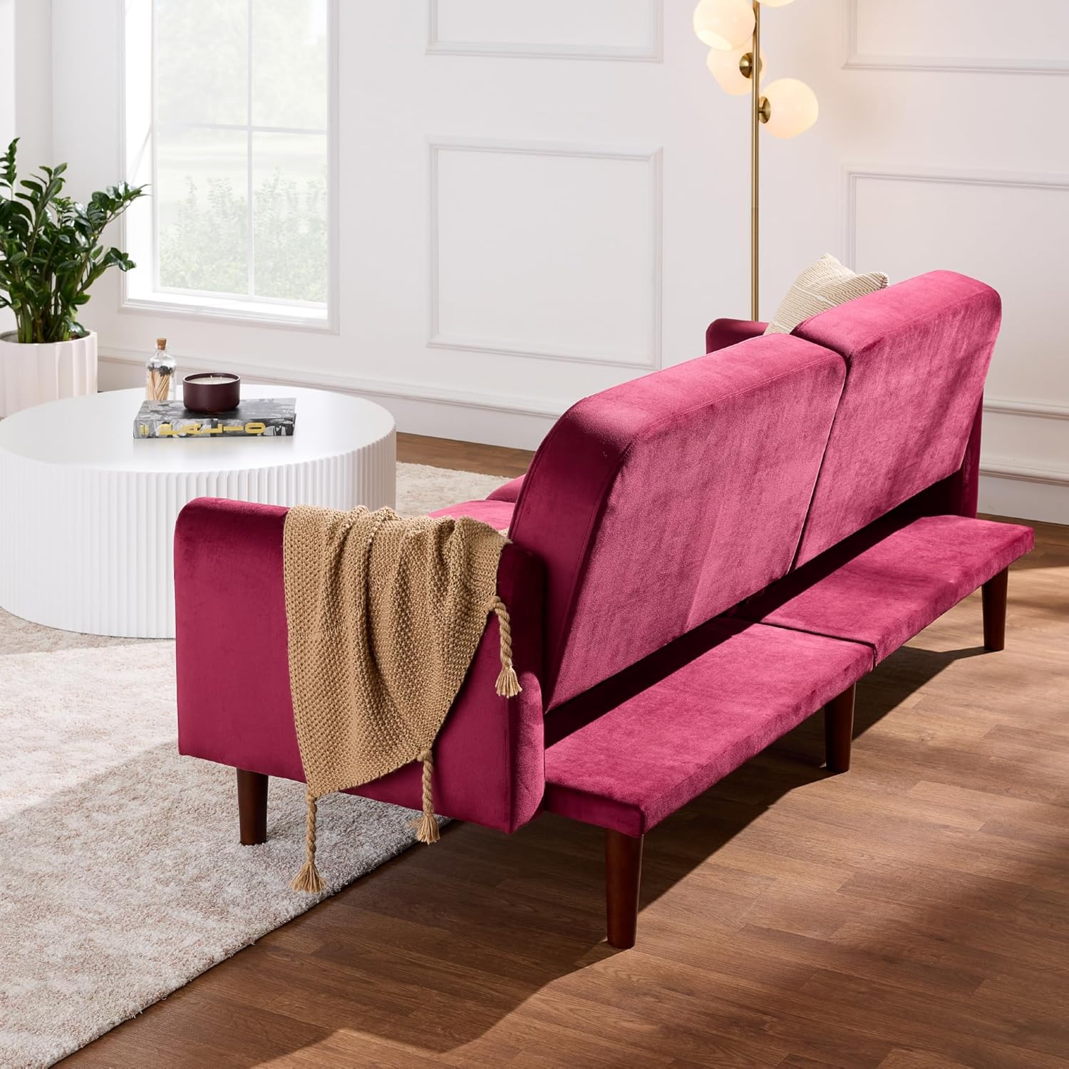 Velvet Loveseat Sofa