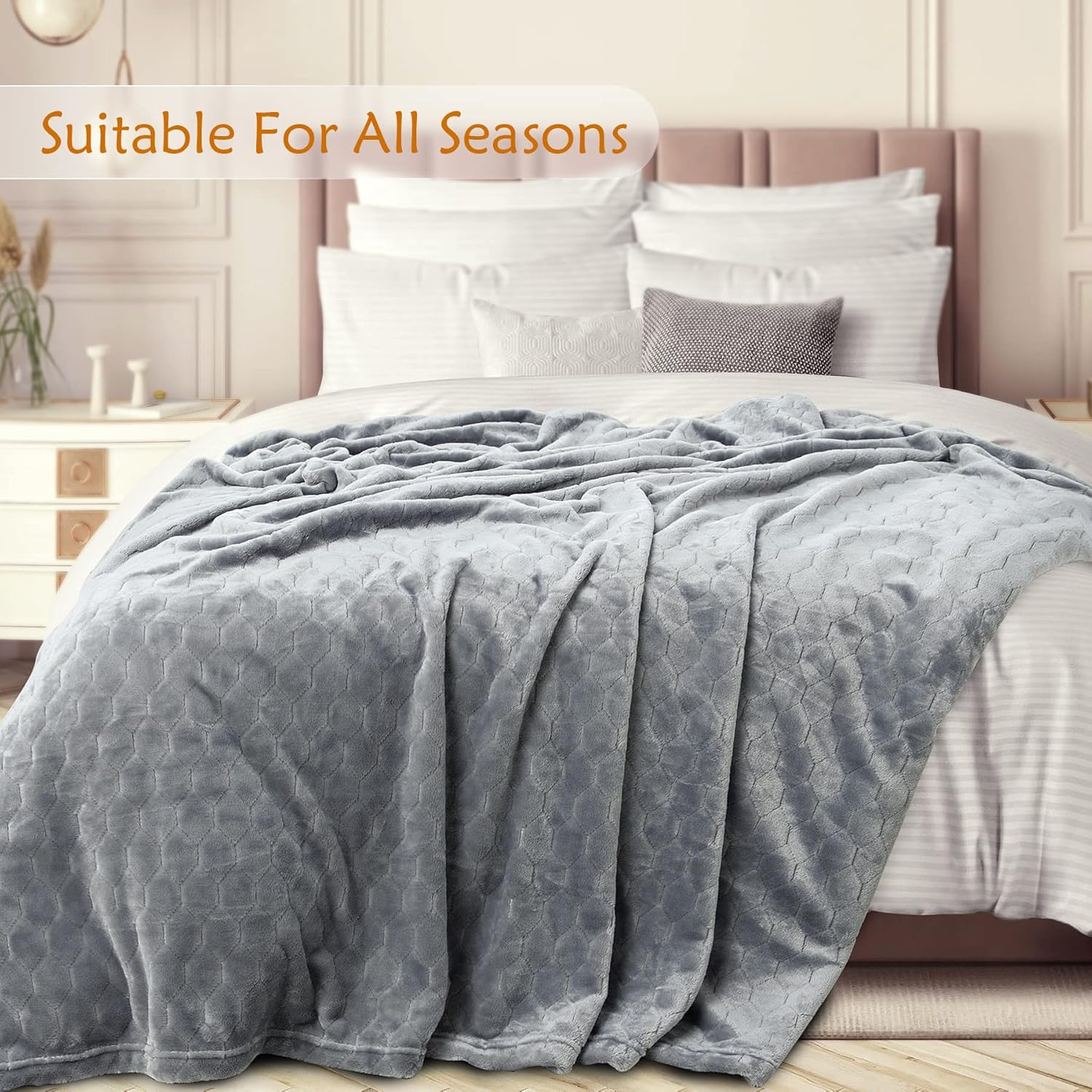 Fleece Blanket Super Soft Cozy Throw Blanket