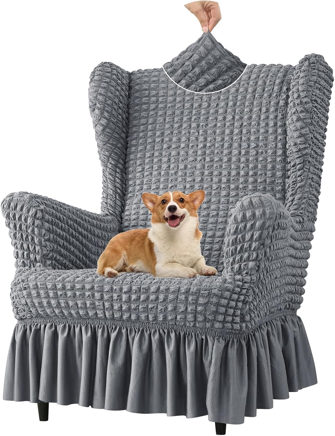 Wingback Chair Slipcover