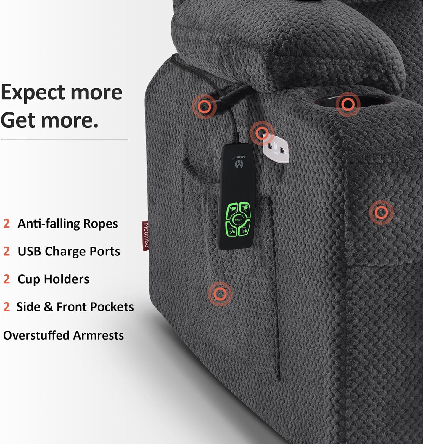 Dual Motor Large Power Lift Recliner Chair