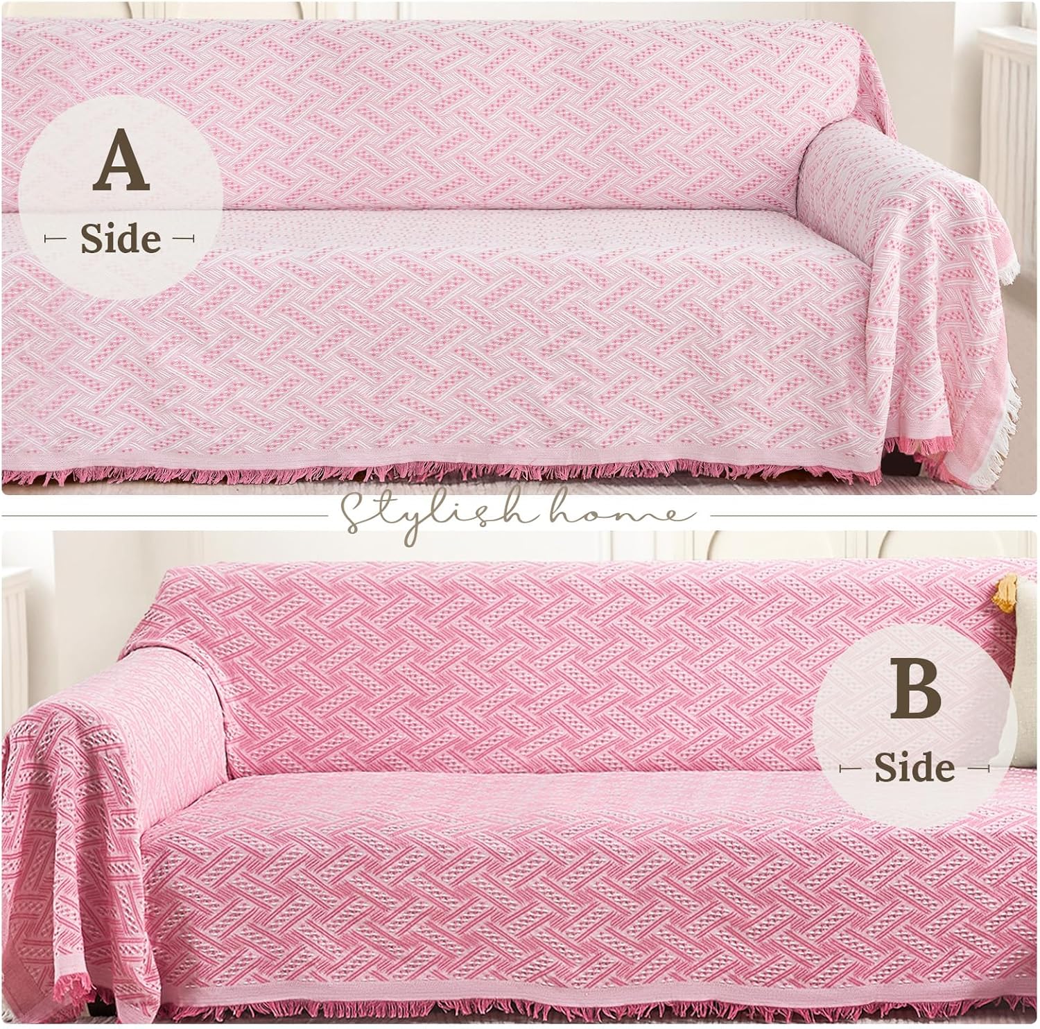 Couch Covers 2 Pieces L Shaped Sofa Cover