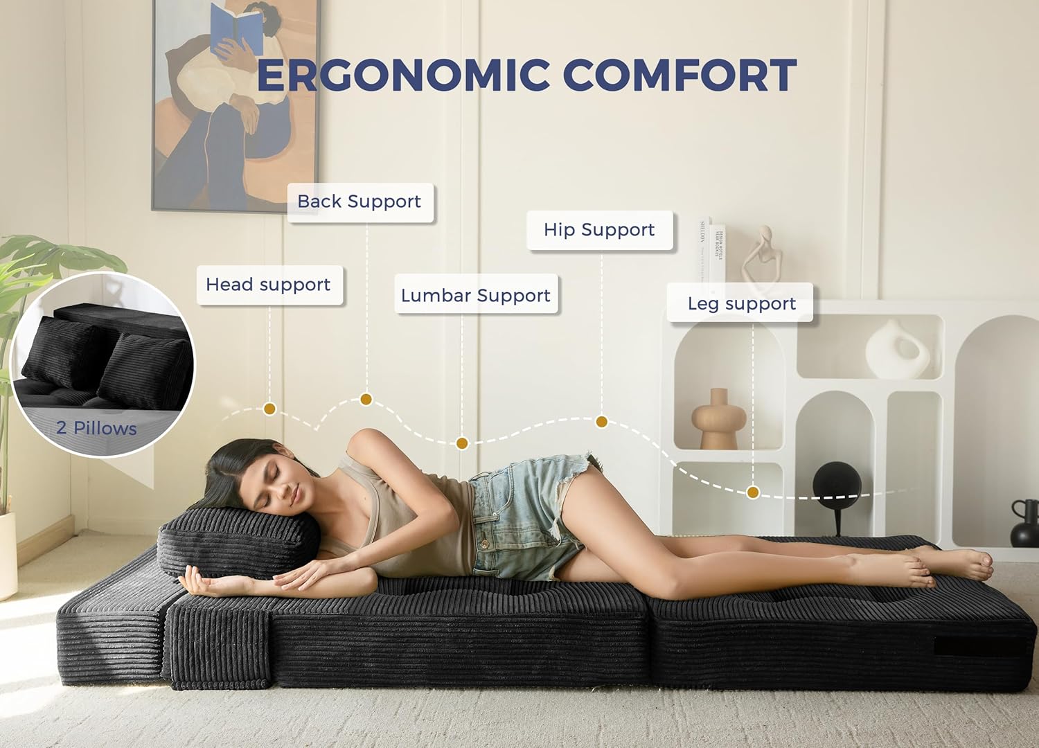 Convertible Sofa Bed