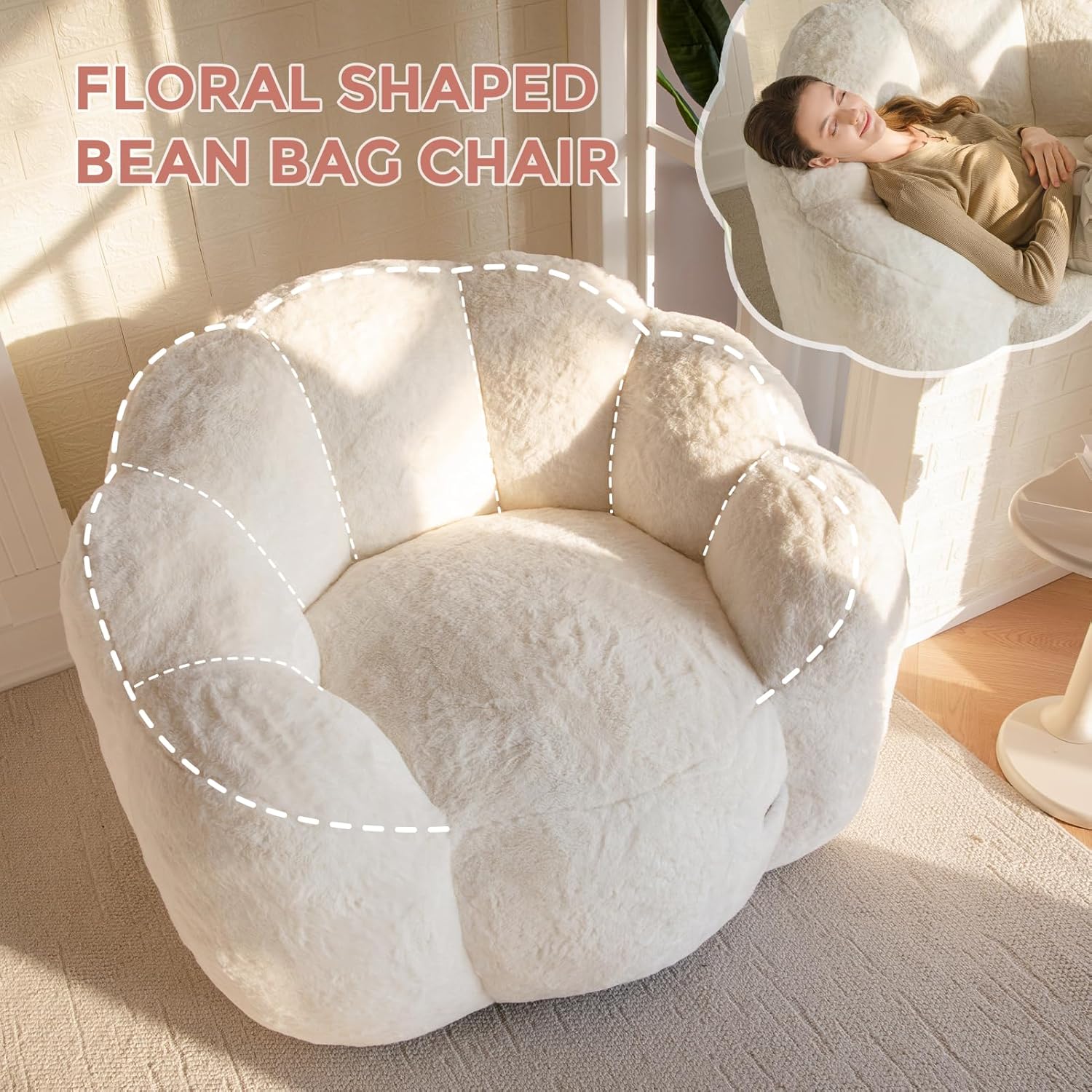 Bean Bag Chair for Adults,