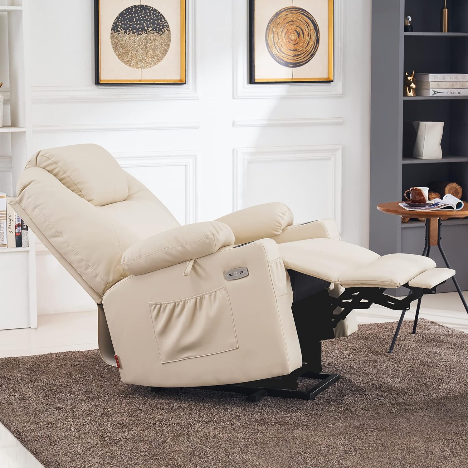 Electric Power Lift Recliner Chair Sofa with Massage and Heat