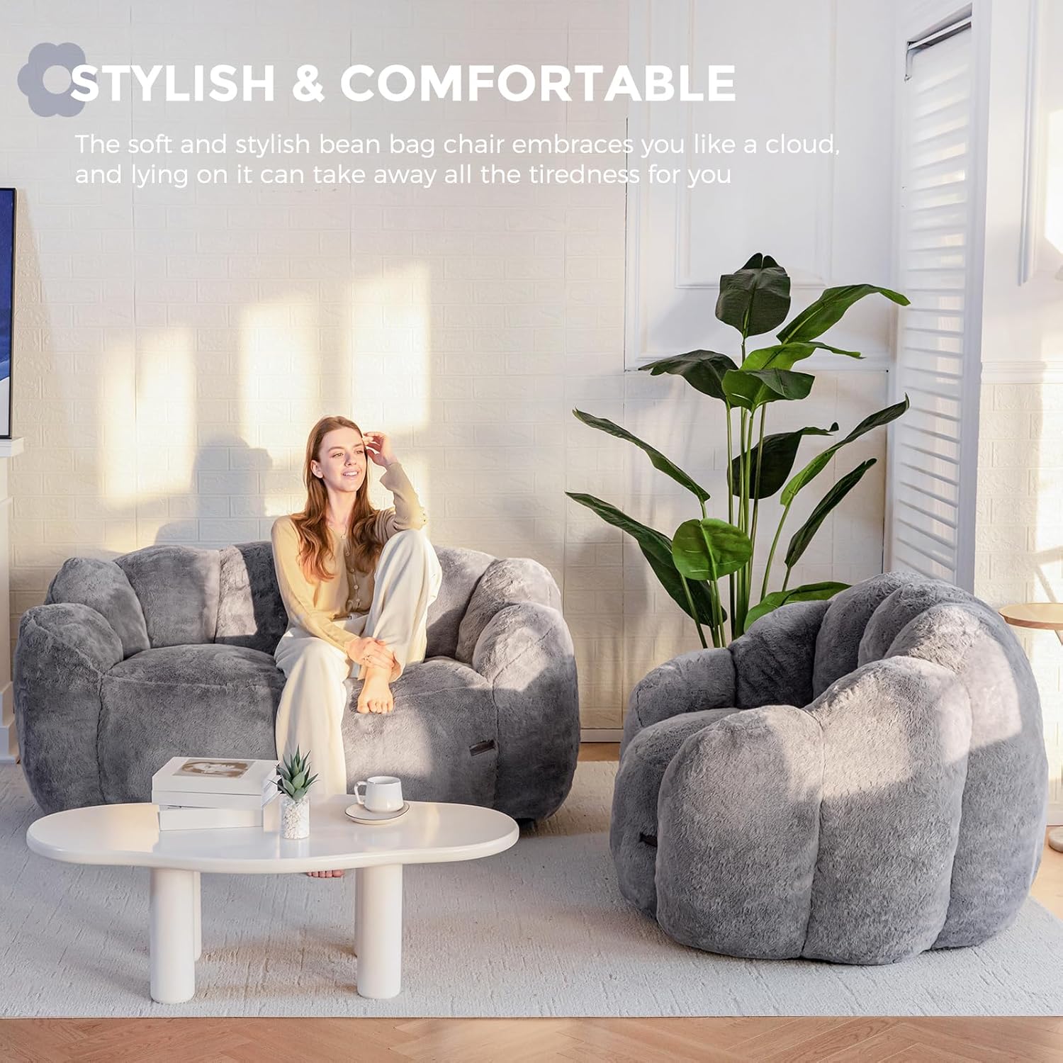 Bean Bag Chair for Adults,