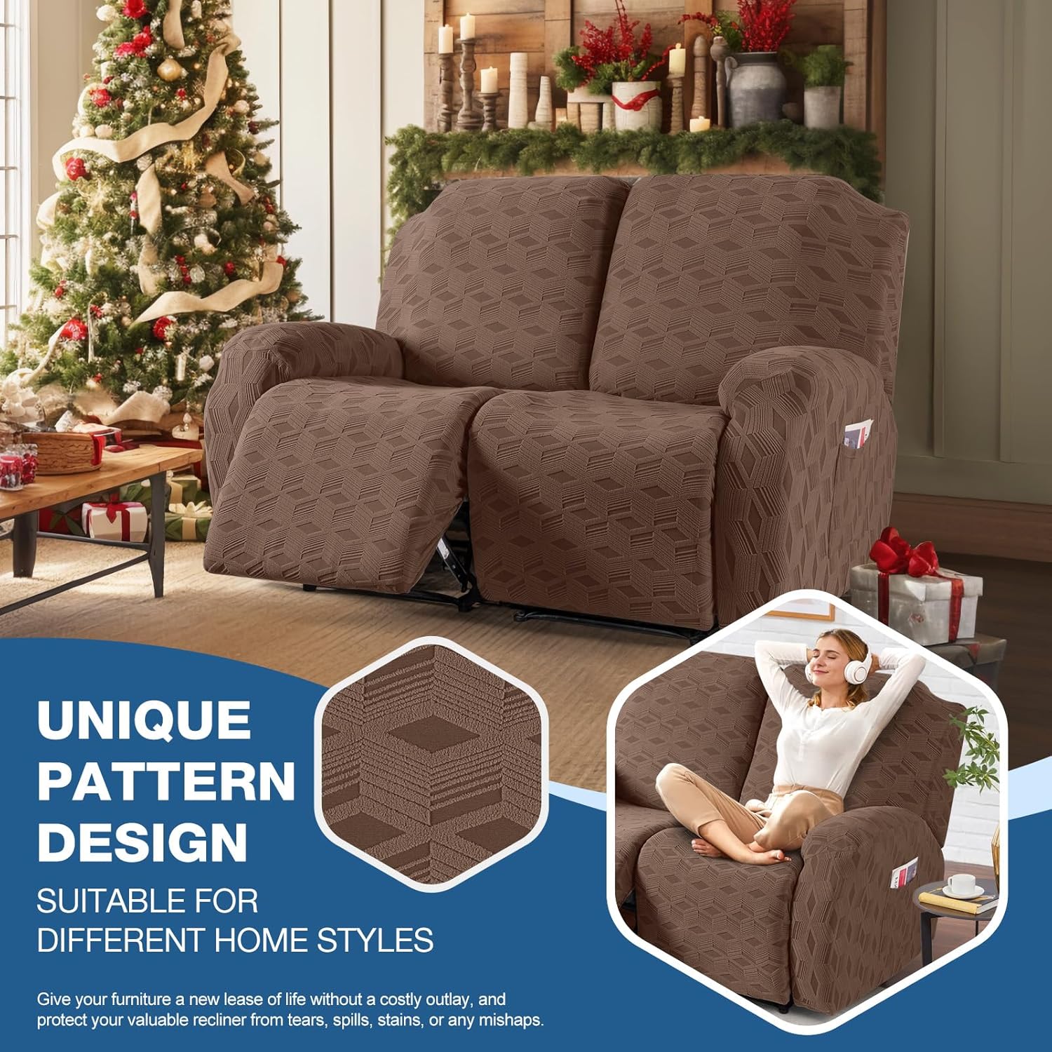 Recliner Sofa Covers Stretch Reclining Couch Cover