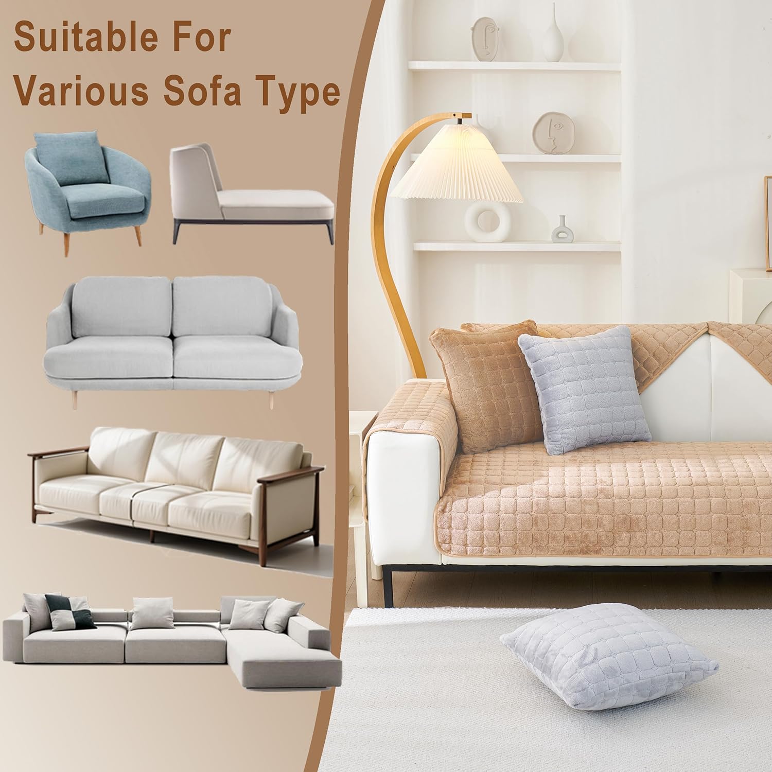 Couch Cover Sofa Covers Washable,