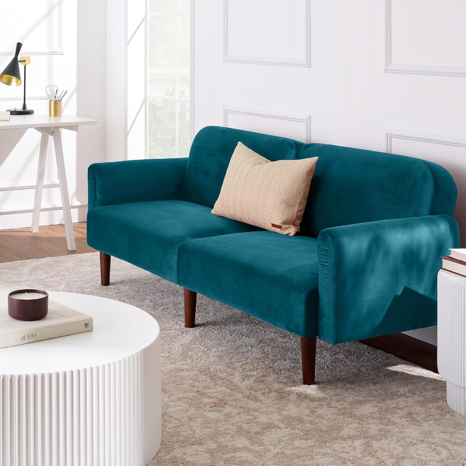 Velvet Loveseat Sofa