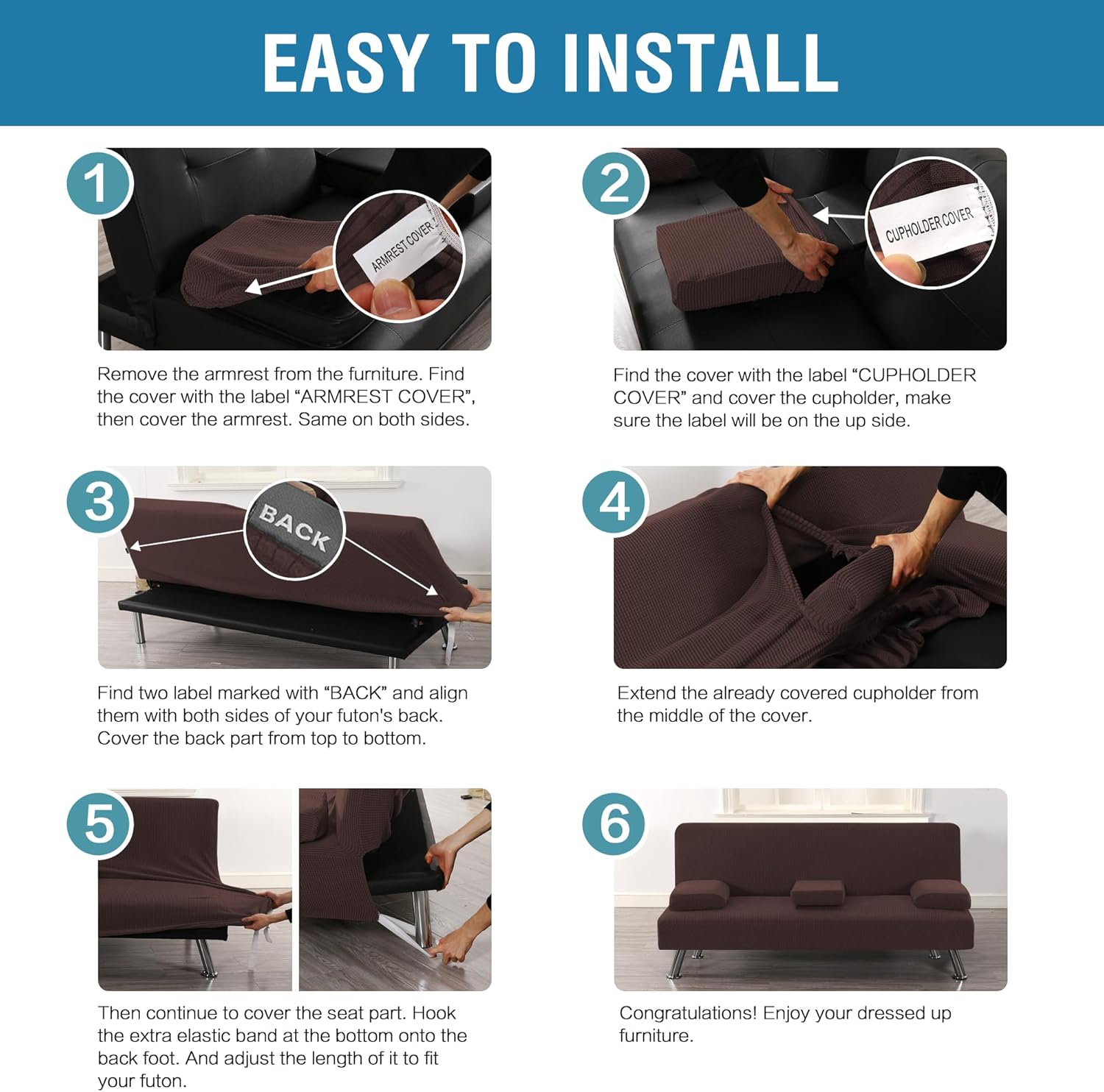 Futon Covers Sofa Bed Slipcover