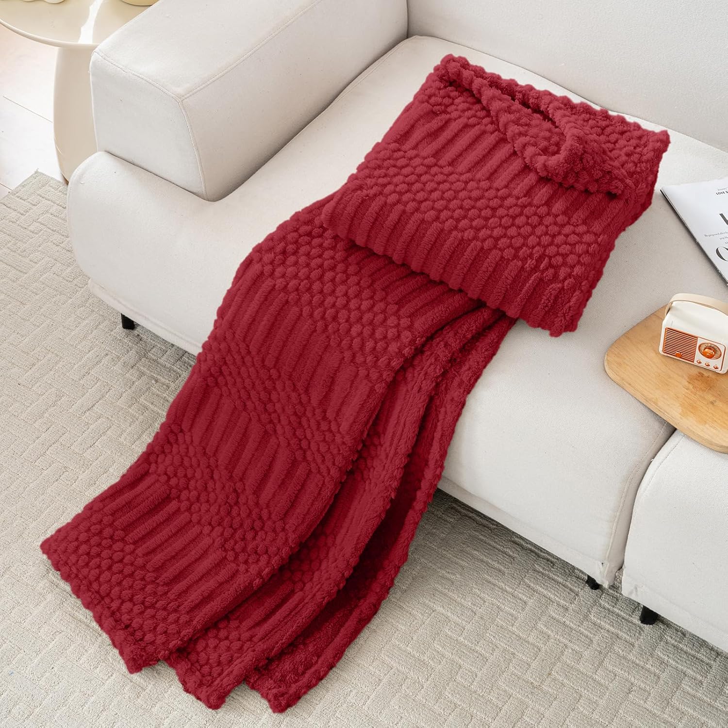Rust Throw Blanket