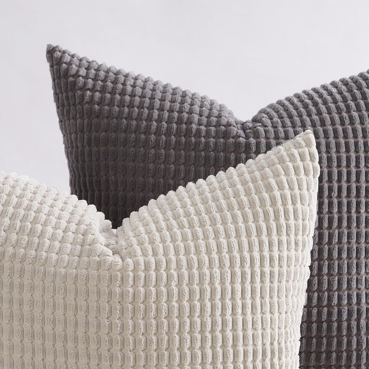 Grey Couch Pillow Covers for Living Room