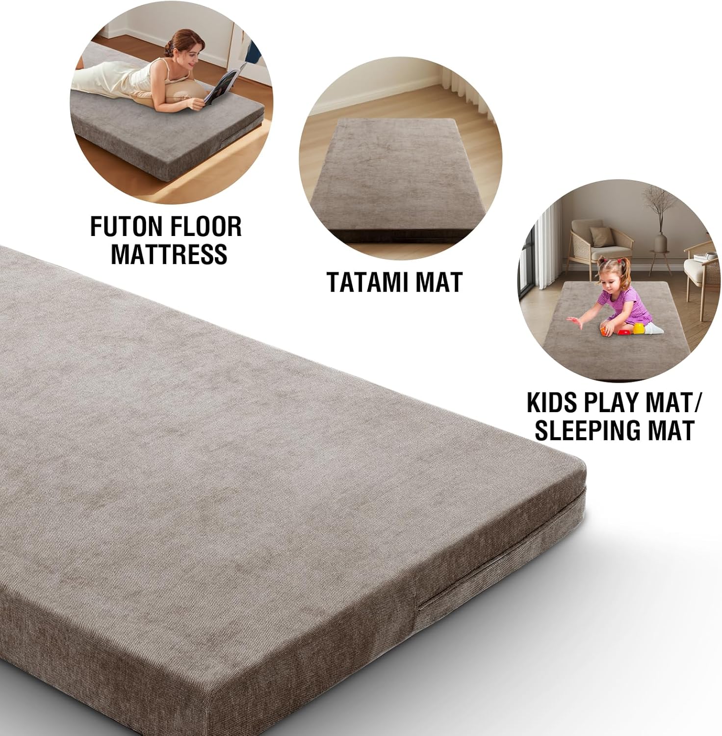 Full Size Armless Futon Mattress Covers