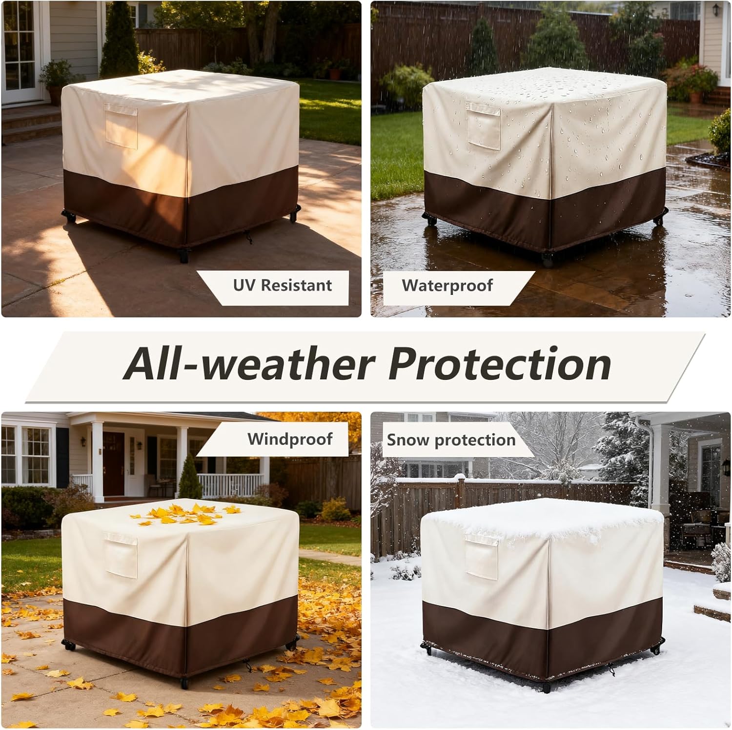Ottoman Cover Waterproof