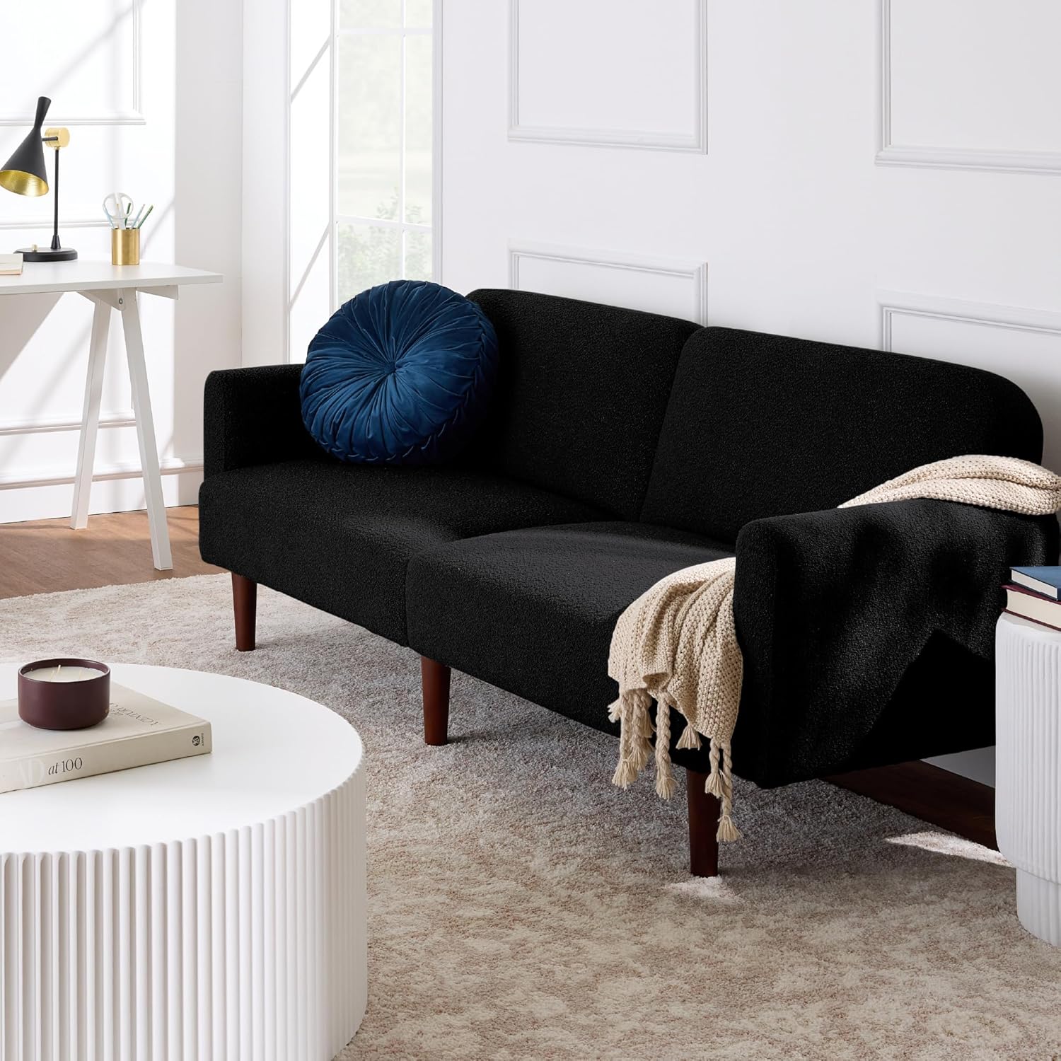Velvet Loveseat Sofa