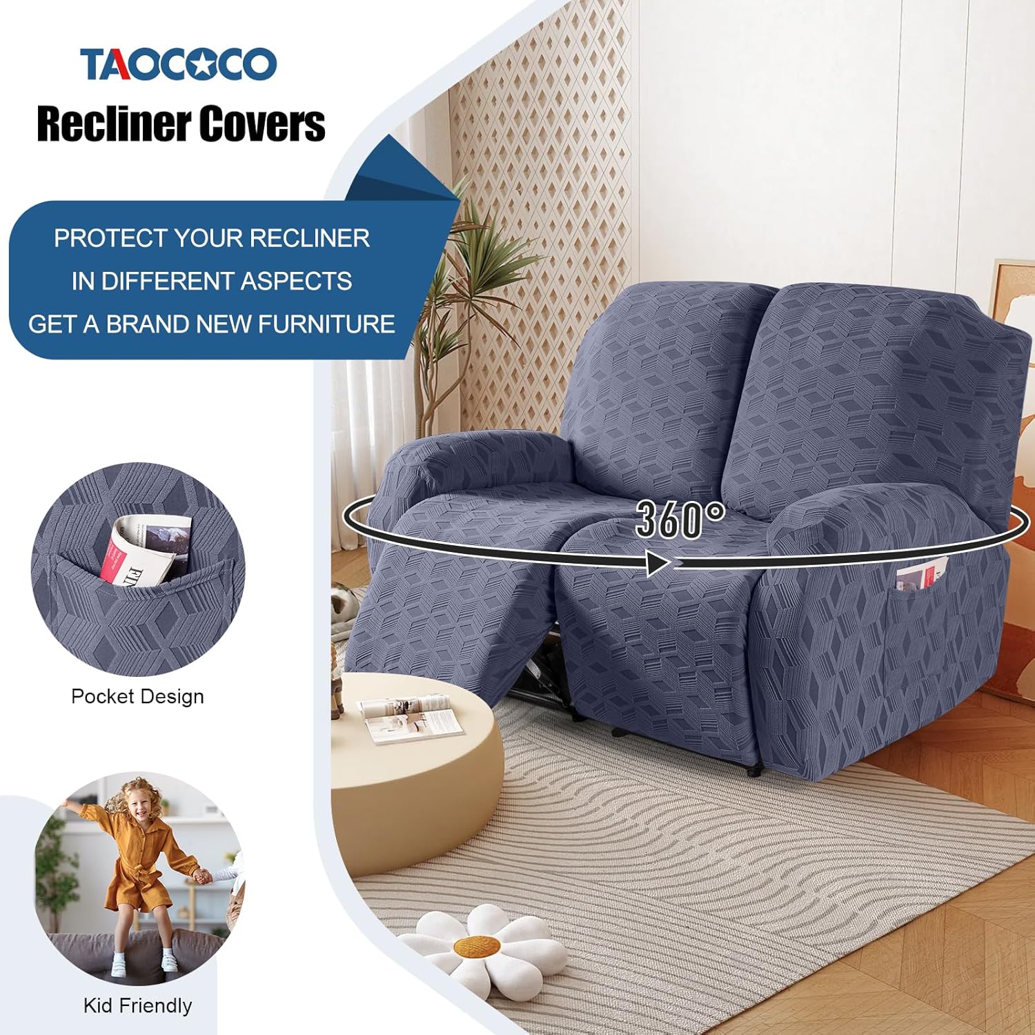 Recliner Sofa Covers Stretch Reclining Couch Cover