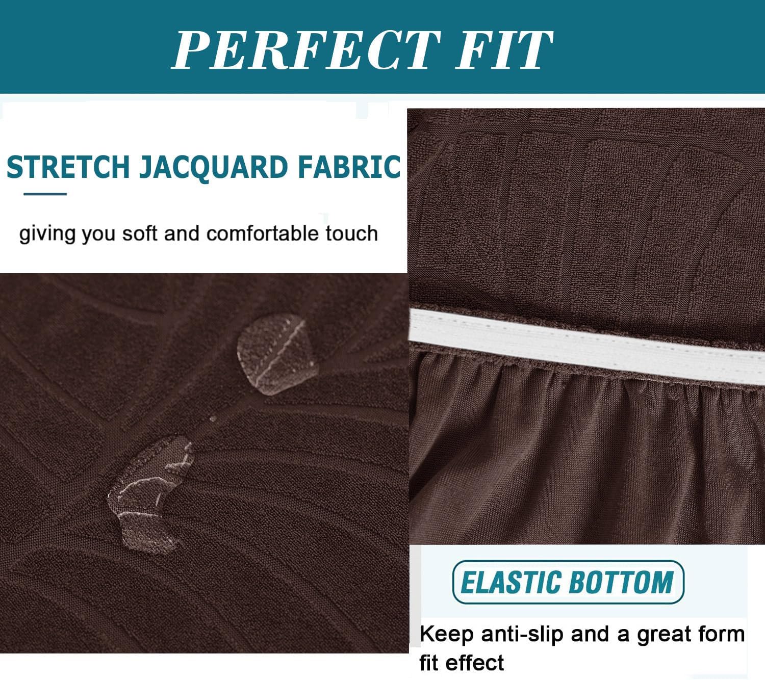 Ottoman Cover Square-Stretch Water Repellent