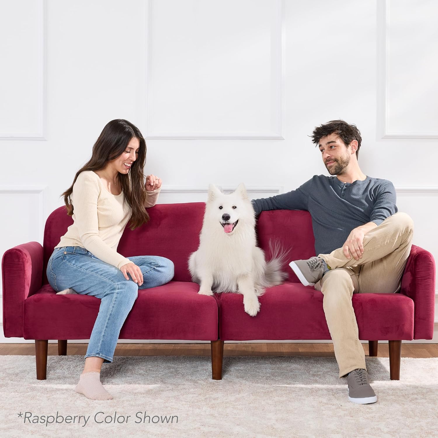 Velvet Loveseat Sofa