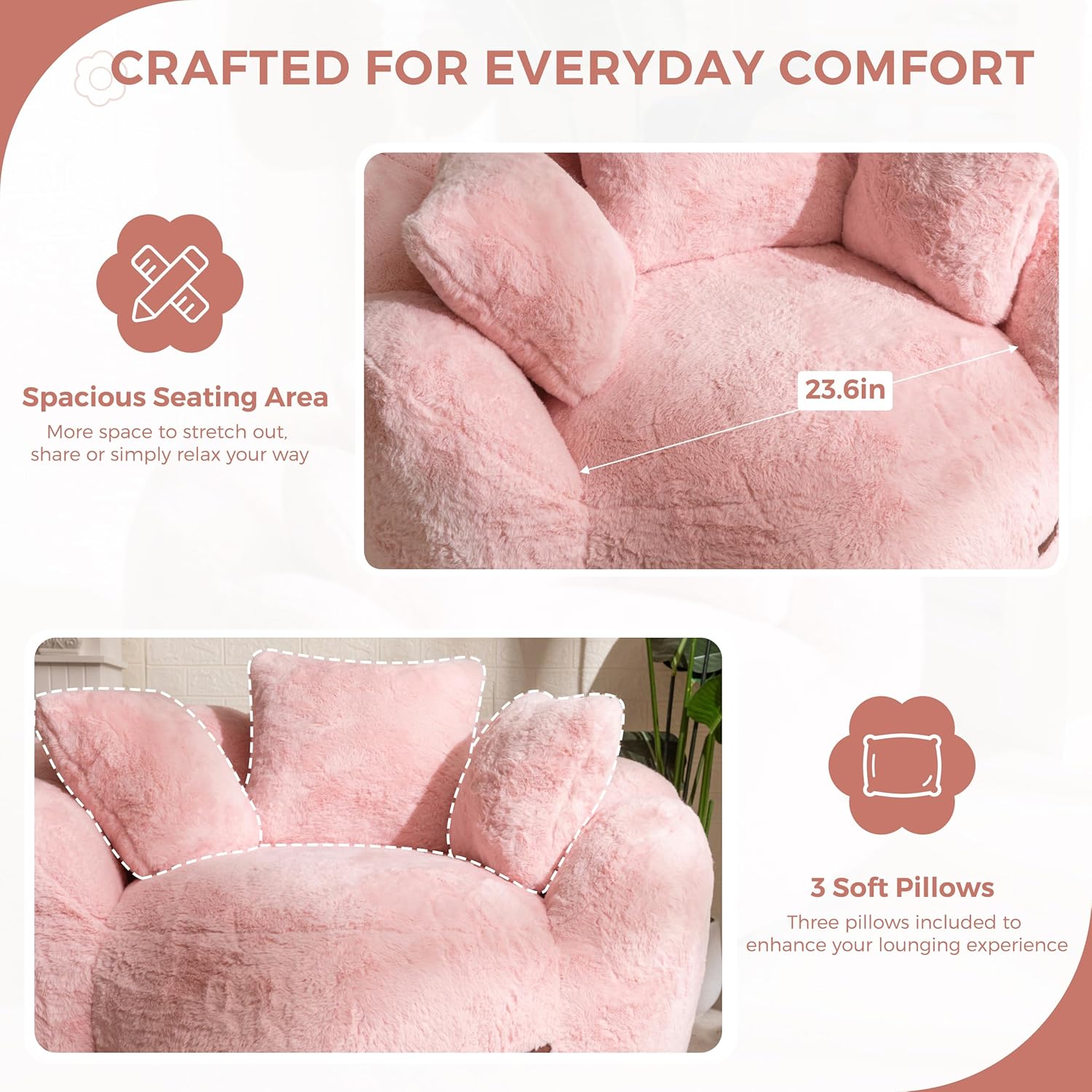 Bean Bag Chair for Adults,